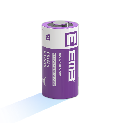 EEMB CR123A-Spiral Type Lithium Manganese Dioxide Battery
