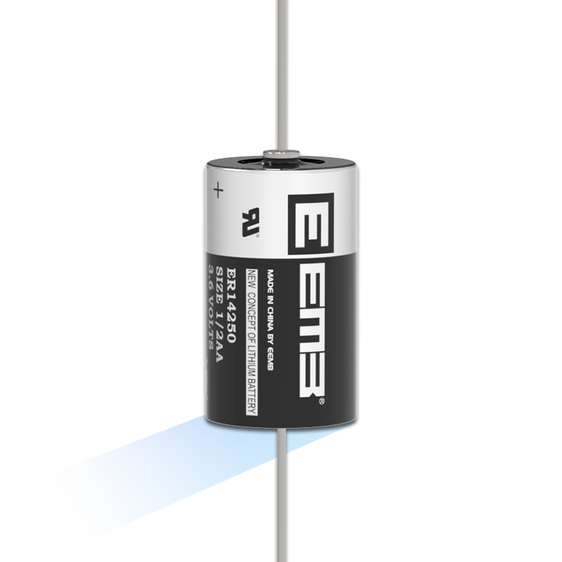 primary lithium battery 1/2aa er14250 3.6v