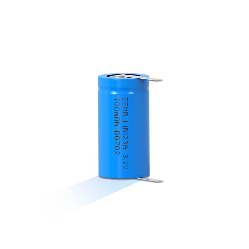 EEMB LIR123A-FT-Li-ion Battery w/ Terminations