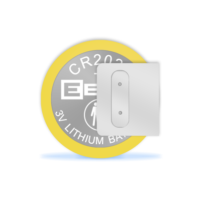 EEMB 3V CR2032-VAY3-Coin Battery w/ Terminations