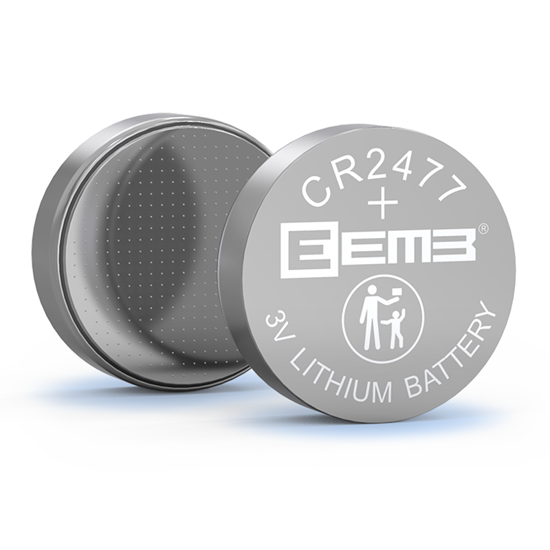EEMB 5 Pack CR2477 Battery 3V Lithium Battery Button Coin Cell Batteries  2477 Battery DL2477, ECR2477 for Electronic Candle, Light, Remote Control