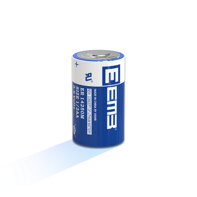 Lithium Thionyl Chloride Battery ER14250, 3.6 V DC